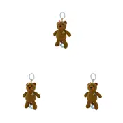 3x Koala Dream Snuggle Buddy Maple Bear Baby/Infant Soft Plush Jiggler Brown 0M+