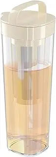 Iced Coffee Maker,1100ml Ice Coffee Maker with Handle | Refrigerator Water Bottle, Filtered Ice Fruit Teapot for Summer Juices, Iced Tea, Iced Coffee