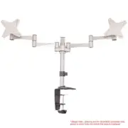 Astrotek Dual Monitor Arm Desk Mount Height Adjustable Stand for 2x LCD Display