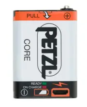 PETZL CORE LITHIUM USB RECHARGEABLE BATTERY PACK HYBRID CONCEPT #E99ACA