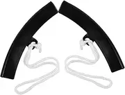 WHAMVOX Convenient Car Tire Rim Protectors 1 Pair Plastic Wheel Rim Covers for Easy Installation Long-Lasting Protection