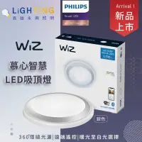 在飛比找Yahoo!奇摩拍賣優惠-Philips 飛利浦 Smart WiZ LED 吸頂燈 