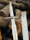 Handmade Witcher Sword – Geralt of Rivia Replica | Carbon Steel | Battle Ready