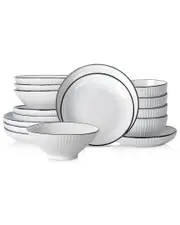 Christian Siriano Lustra 16pc Dinnerware Set