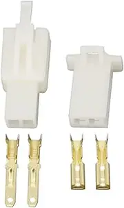 100 Sets 2 Pin 2.8mm Wire Harness Motorcycle Sensor Connector Automotive Cable Socket 6030-2991 6040-2111 DJ7021A-2.8-11/21