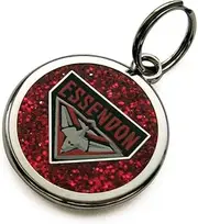 Essendon Bombers AFL Footy Pet Tag Keyring Disc