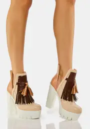 [AZALEA WANG] Story Platform Boots