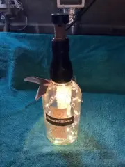 Evan Williams Single Barrel Bourbon Whiskey Bottle w/ Battery String Fairy Light