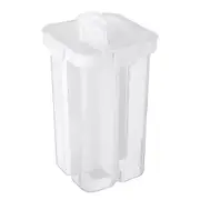 Food Storage Box Compartment Snack Removable Plastic Container Kitchen Case