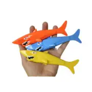 3 Pcs of Swimming Pool Toys Dive Torpedo-Shark
