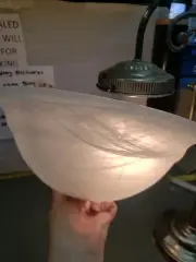 ceiling light shade frosted swirlled (aptr2)