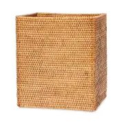 Pigeon & Poodle Dalton Rattan Wastebasket