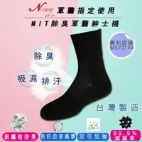 在飛比找森森購物網優惠-【台灣製造】Neasy載銀抗菌健康襪-寬口淑女除臭吸濕排汗襪
