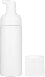 1pc 150ML(5.2oz) Foam Bottle Mousse Soap Foaming Pump Bottle Plastic White Empty Refillable Portable Travel
