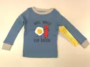 Wonder Nation Toddler Boy's Pajama Sets, 3 Sets, 18 Months