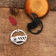 Outdoor Mini Multi EDC Folding Knife Bottle Opener Keychain Pendant Tool KB-5