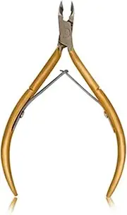 1pc Fingernail Toenail Cuticle Scissor Stainless Steel Dead Skin Scissor Nail Art Tool Nail Clipper Cutter Cuticle Scissor zhengpingpai (Color : TR23 02)