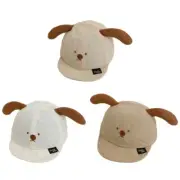 Adjustable Infant Peaked Hat Cute Dog Ears Hat Kids Boy Girl Sun Hat for Spring