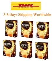 6 Box NESCAFE Gold 3 In 1 Instant Coffee 72 Sticks x 21 g Fast Shipping