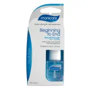 Manicare Beginning To End 12ml Nails Care Treatment 3 in 1 Formula Top Base Coat