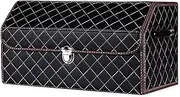 Car Trunk Organizer, Auto Supplies Trunk Storage Box Car Boot Foldable Car Trunk Organizer Waterproof, Suit Any in-Vehicle Organization Needs