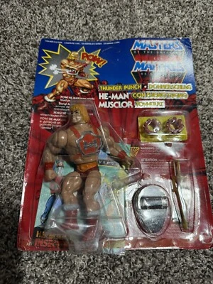 Thunder Punch He-Man, Masters of the Universe, MOC, carded, Unpunched