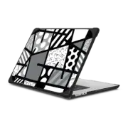 MacBook Air 15-inch (M2 - M4) Bounce Case BLACK LANDSCAPE BY ROMERO BRITTO
