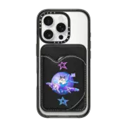Snappy MagSafe Wallet Snappy™ BioVeg Heart Wallet MagSafe Compatible Space Pilot Cat