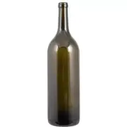 Farro Glass Premium "Jeroboam" Double Magnum Wine Bottle | Bordeaux 3L Case of 4