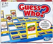 GUESS WHO Guess Who Classic - the original guessing game - guess the characters - 2 Player - Board Games & Toys for Kids - Ages 6+