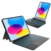 Keyboard Case for iPad 10th Generation (10.9" 2022) and iPad 11th (A16, Black