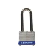 Master Lock 3DLH 1-1/2" No. 3 Long Shackle Laminated Padlock