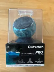 New Speaqua The Barnacle Pro Waterproof Bluetooth Speaker Floatable Stores 2000