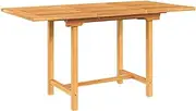 Outdoor Table Outdoor Dining Table Extendable Table Solid Wood Teak vidaXL
