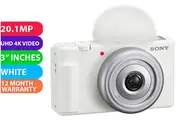 Sony ZV-1F Vlogging Camera (White) - BRAND NEW