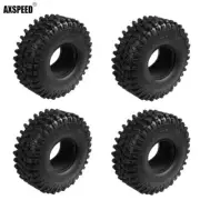 AXSPEED 1.9'' 120mm OD Mud Tire w/ Foams For RC Car Rock Crawler Trx4 SCX10 etc