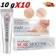 10X Provamed Scar Silicone Gel for Surgery Burns Scald Keloid Scars Smooth No S
