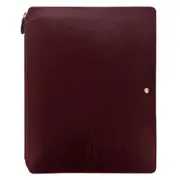 Filofax Chester Zip Leather A4 Folio Personal Organiser Writing Notebook Red