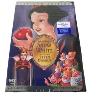 Snow White & the Seven Dwarfs (DVD, 1937)