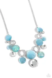 Paparazzi Corporate Color Blue Necklace NWT