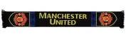 Manchester United Scarf Retro 90s Away Football FC Cantona Keane Umbro Sharp MU