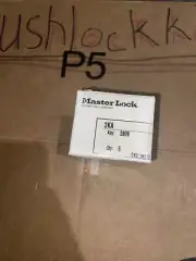 Brand New-Lot Of 6-Master Lock 3KA Keyed Alike Padlock, 5/8 in,Rectangle,Silver