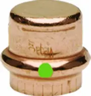 Viega 77712 ProPress Zero Lead Copper Cap with 1/2-Inch Plumbing, 10-Pack