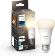 Philips Hue White A19 Medium 1100 Lumen Smart Bulb - Alexa and Google Assistant