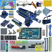 ePalZoneXP Ultimate Mega 2560 Starter Kit: Arduino IDE Compatible, 40+ Lessons & 40+ Articles Components, USB Connectivity, Infrared Communication
