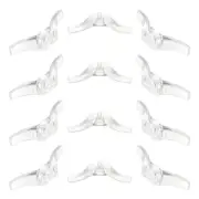 12pcs Home Office Blind Cord Winders Cord Cleats Transparent Cleats