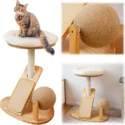 Pet Activity Structure Cat Climbing Frame with Litter Cat Tree Sisal Cat Scratch