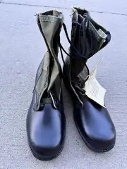 NEW USGI 1967 US ARMY VIETNAM WAR ERA JUNGLE BOOTS - SIZE 10N