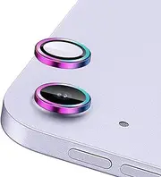 Zeking (2 Set for iPad 11 A16 2025 Camera Lens Protector, Scratch-Resistant HD Clarity Ultra-Thin 9H Tempered Glass with Aluminum Edging, Individual Metal Lens Cover(Color)