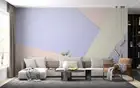 3D Geometry Art Color Self-adhesive Removeable Wallpaper Wall Mural